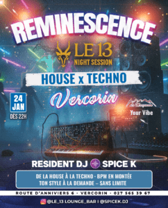 Techno Party Valais DJ Vaud