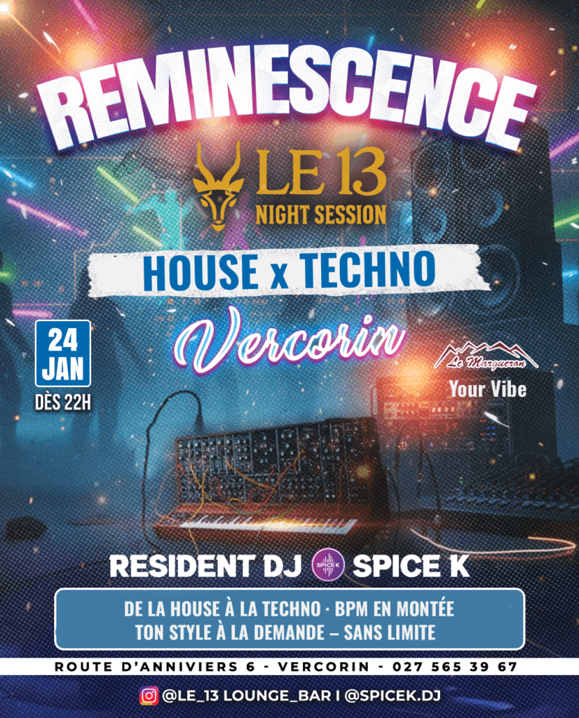 Techno Party Valais DJ Vaud