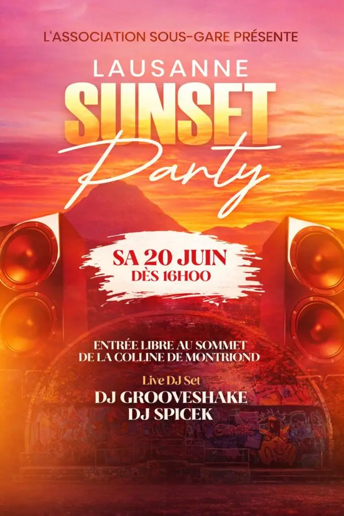 DJ Lausanne Parc Milan Montrillon